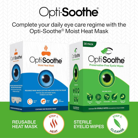 Opti Soothe Preservative Free Eyelid Wipes 30 Pack