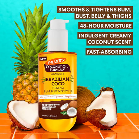 Palmers Brazilian Coco Firming Oil 192ml