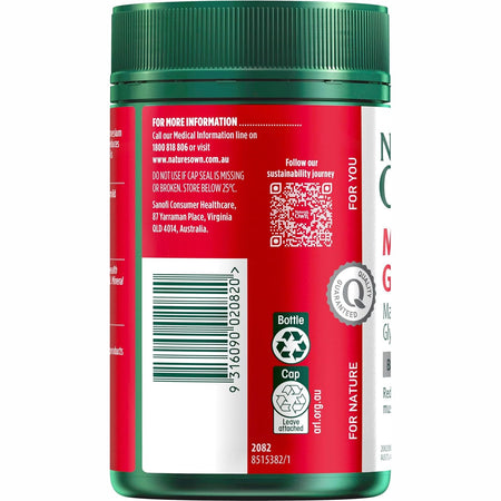 Nature's Own Magnesium Glycinate 1150mg 200 Tablets