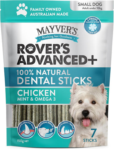 Mayver's Rover's Reward Advanced+ Natural Dental Stick 150g(Pack of 6)