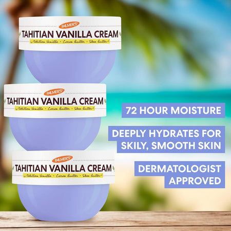 Palmers Tahitian Vanilla Whipped Body Cream 250g