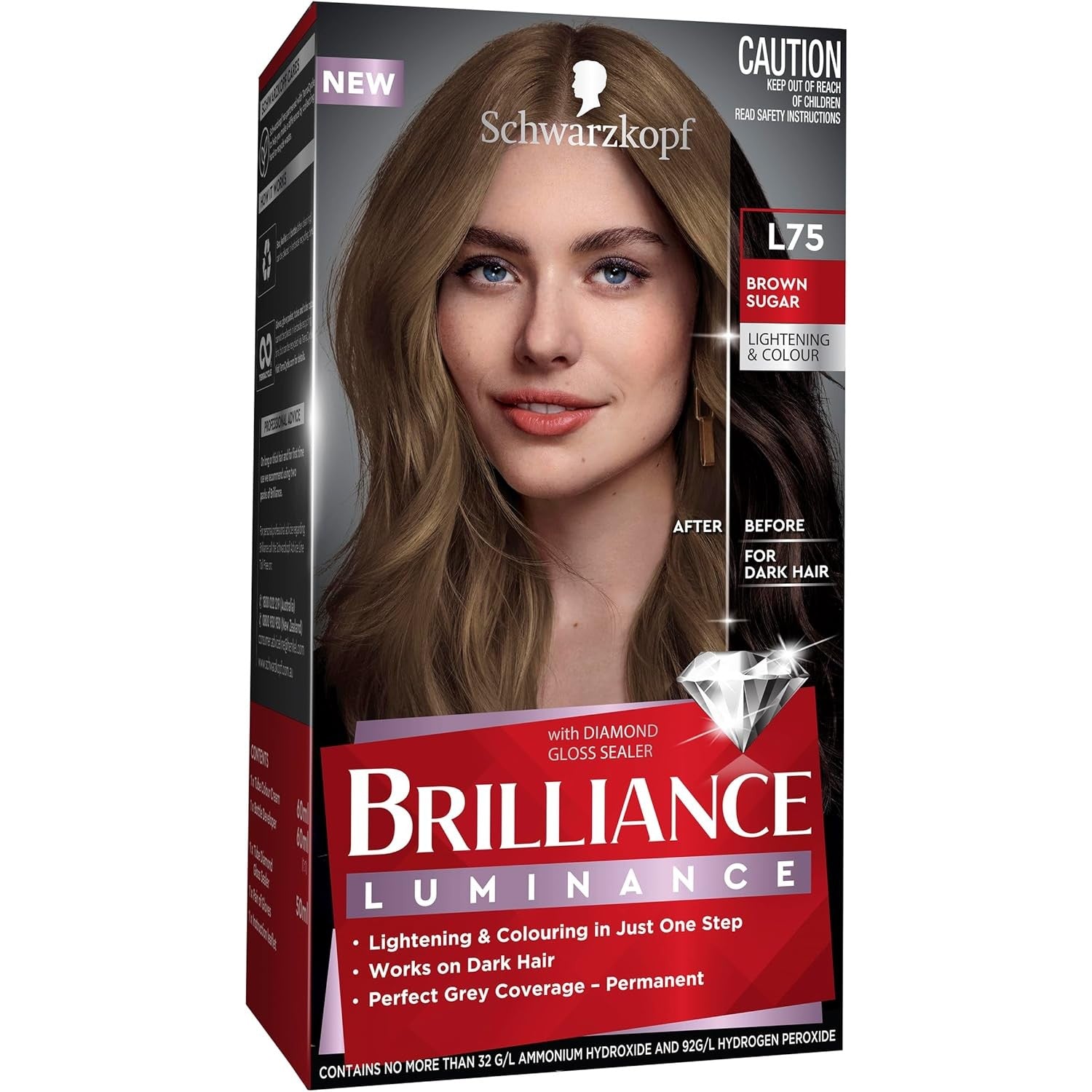 Schwarzkopf Brilliance L75 Brown Sugar
