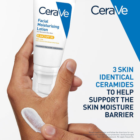 CeraVe Facial Moisturising Lotion SPF50 52mL