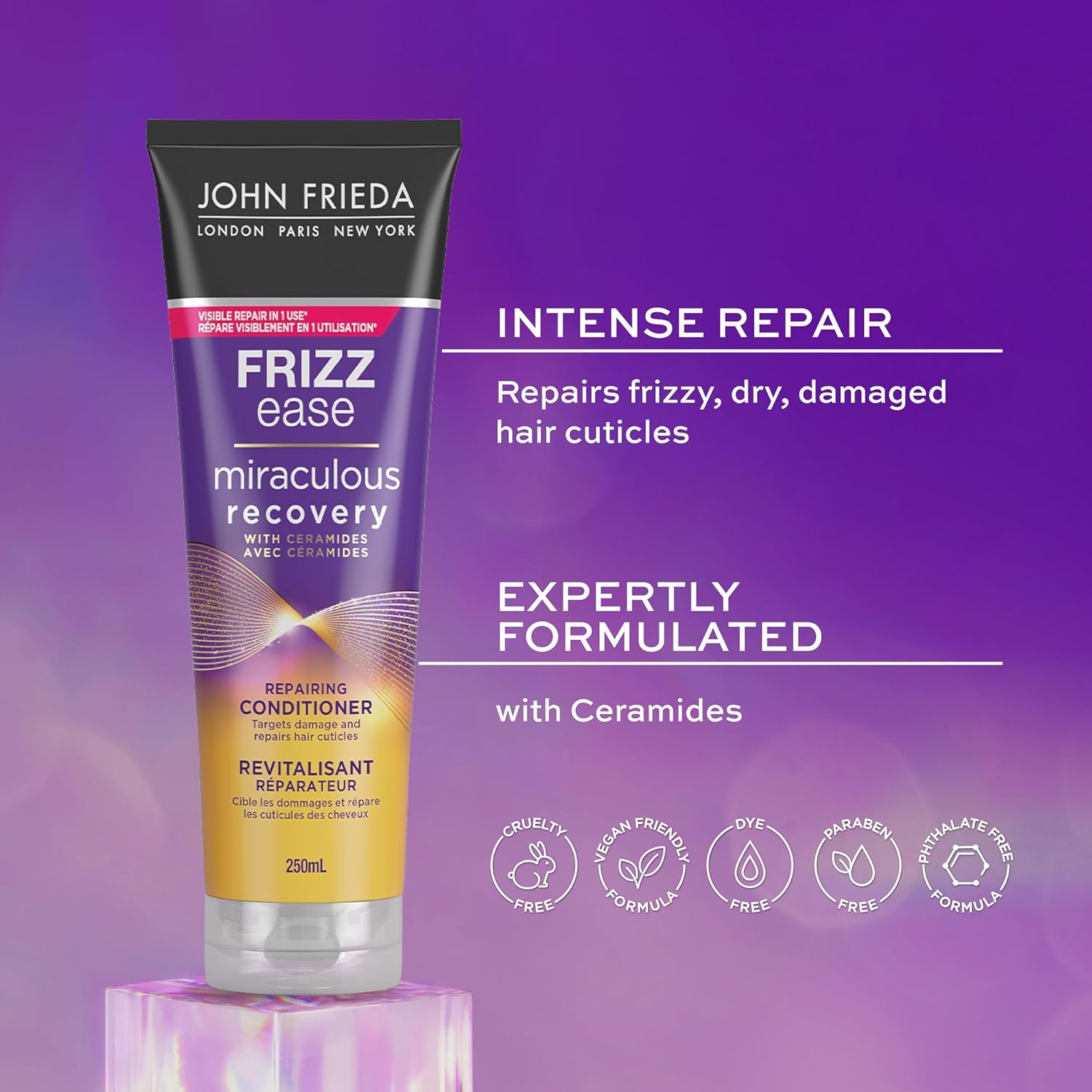 John Frieda Frizz Ease Miraculous Recovery Conditioner 250mL