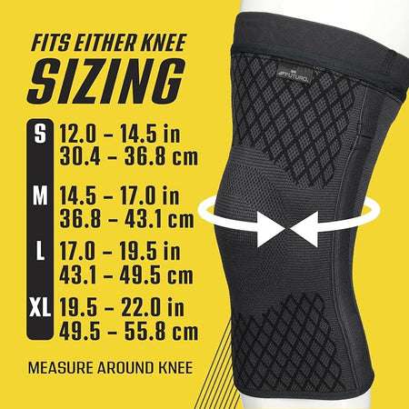 Futuro Premium Compression Knee Sleeve With Stabilizers Medium