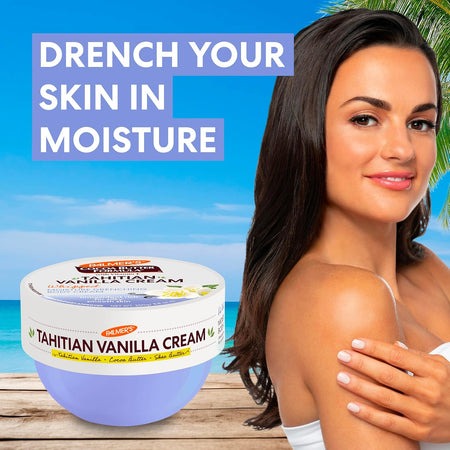Palmers Tahitian Vanilla Whipped Body Cream 250g