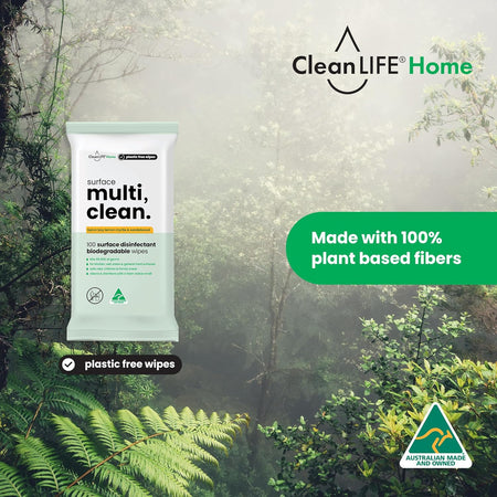 CleanLIFE Surface Multi Clean Wipes 100pk