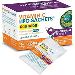 Lipo-Sachets Vitamin C Lipo-Sachets for Kids Blackcurrant 5g x 30 Sachets
