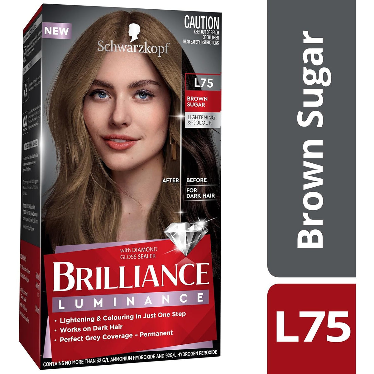 Schwarzkopf Brilliance L75 Brown Sugar
