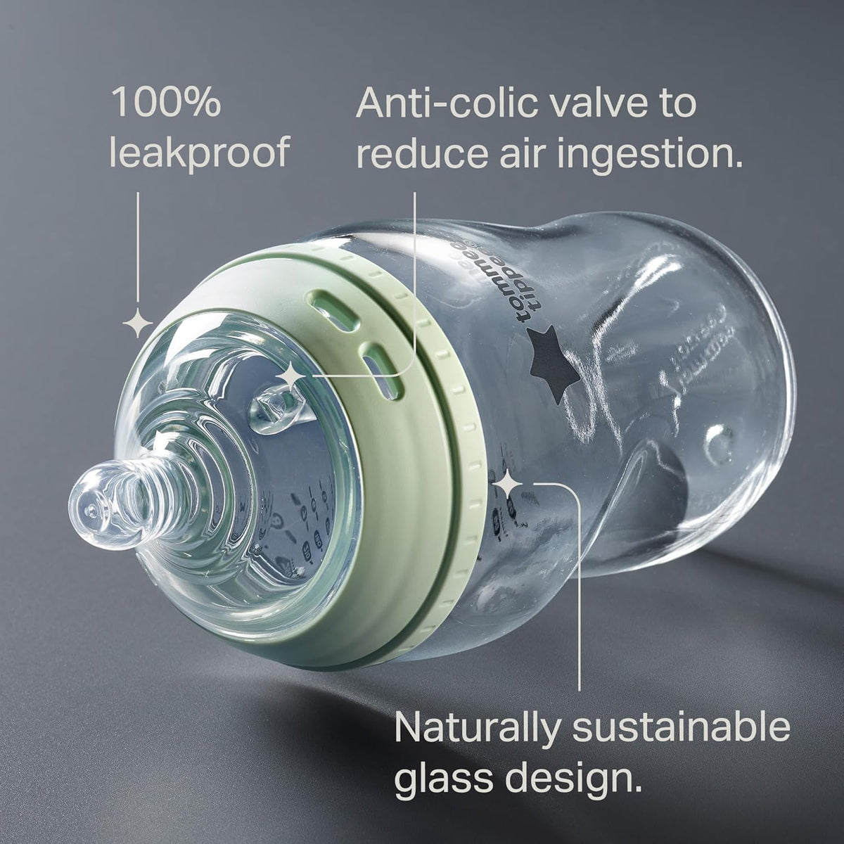 Tommee Tippee Natural Start 150Ml Glass Bottle