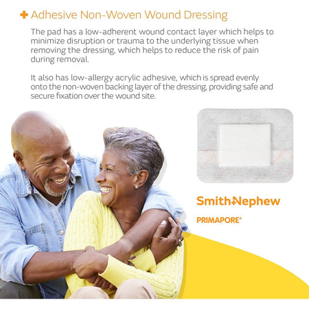 Primapore Wound Dressing Adhesive 10cm X 8cm 20 Pack