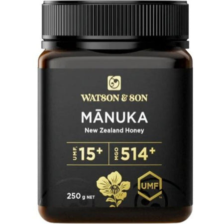 Watson & Son UMF 15+/MGO 514+ 250g Manuka Honey