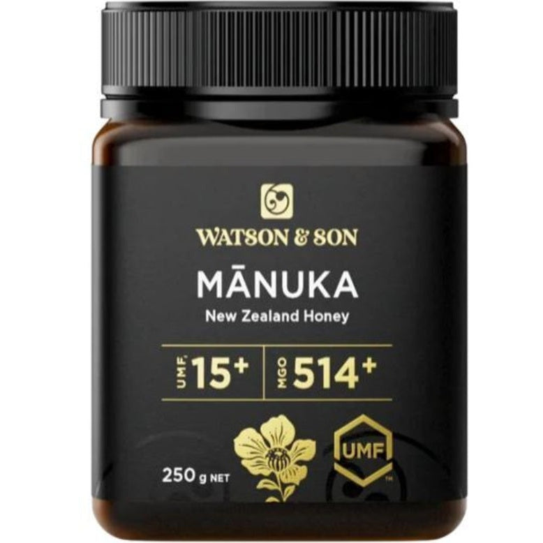 Watson & Son UMF 15+/MGO 514+ 250g Manuka Honey