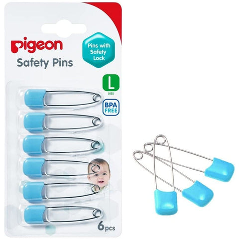 Pigeon Safety Pins - 6 Pack