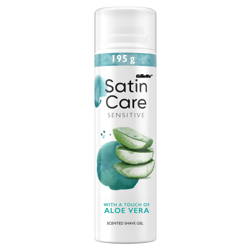 Gillette Venus Satin Care Sensitive Skin Shaving Gel 195g