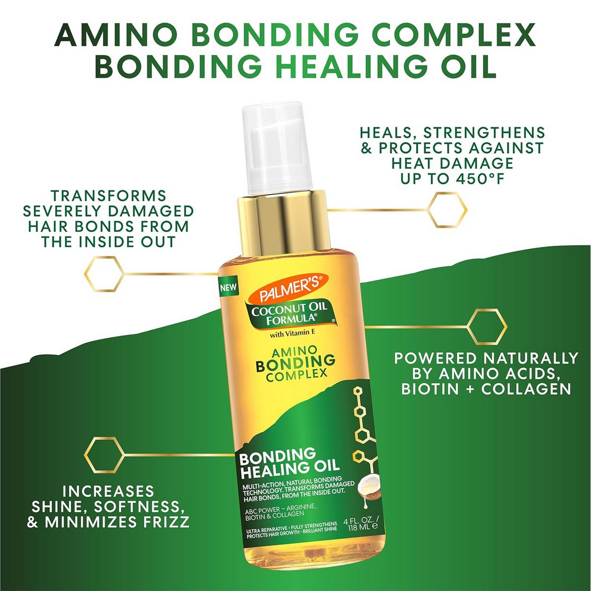 Palmer's Amino Bonding Complex Bonding Healing Oil 100ml