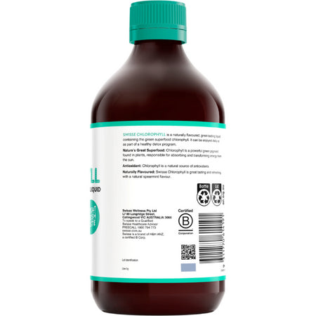 Swisse Chlorophyll Spearmint 500ml