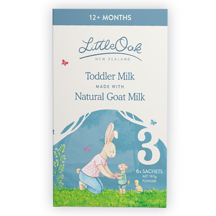 Littleoak Natural Goat Milk Toddler Milk 6 X 30g Sachets
