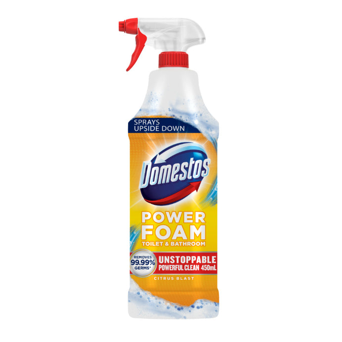 Domestos Upside Down Spray Power Foam Citrus Blast 450ml