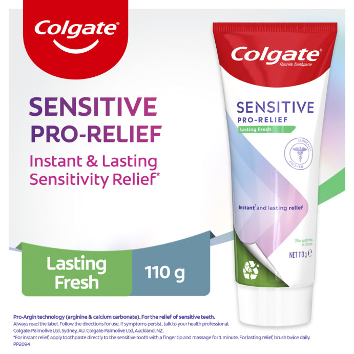 Colgate Toothpaste Pro Relief Lasting Fresh 110g