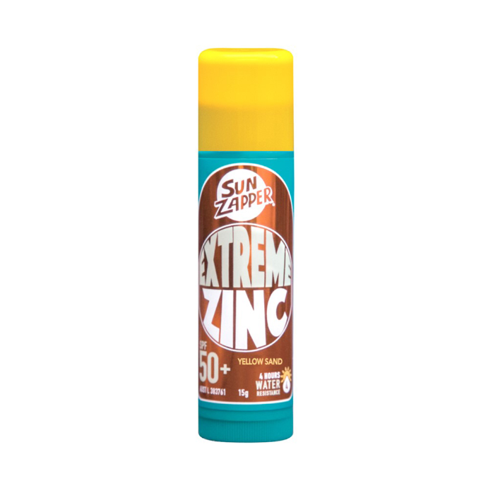 Sun Zapper Extreme Zinc Stick Yellow Sand 15g