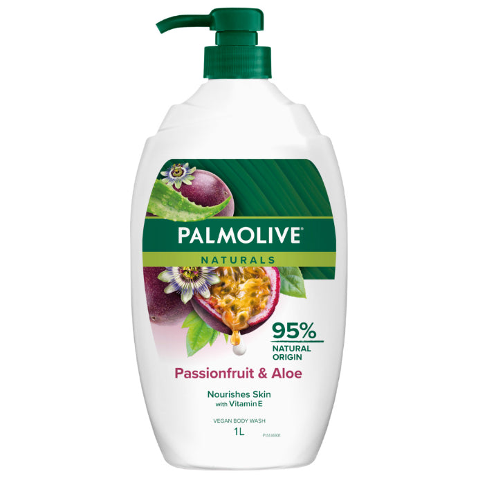 Palmolive Naturals Passionfruit & Aloe Body Wash 1l