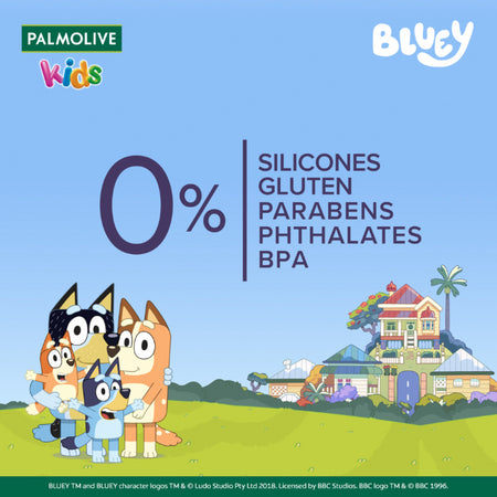 Palmolive Bluey Foam Body Bath Cherry Berry 400ml