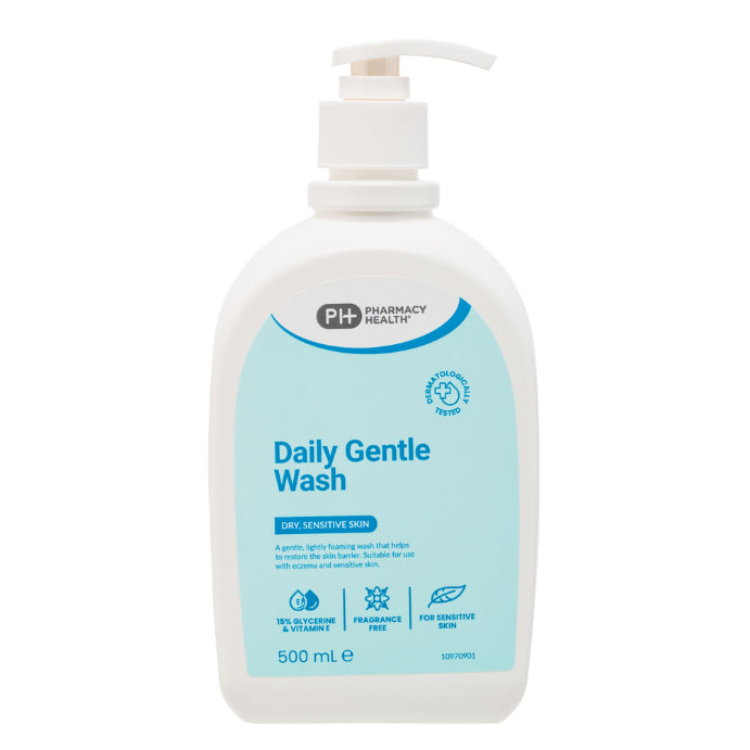 Pharmacy Health Dry Skin Daily Wash 500ml
