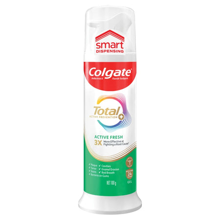 Colgate Toothpaste Total Active Prevention Active Fresh Pump 100g