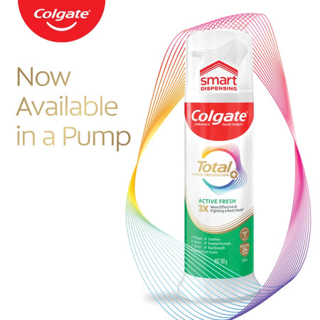 Colgate Toothpaste Total Active Prevention Active Fresh Pump 100g
