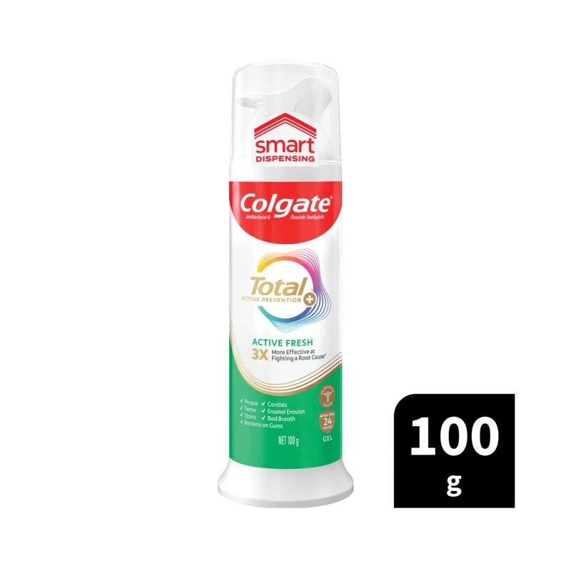Colgate Toothpaste Total Active Prevention Active Fresh Pump 100g