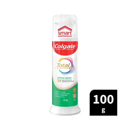 Colgate Toothpaste Total Active Prevention Active Fresh Pump 100g