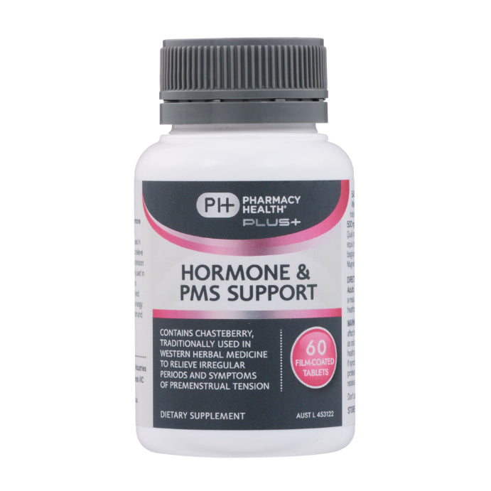 Pharmacy Health Plus Hormone & Pms Support 60 Tablets