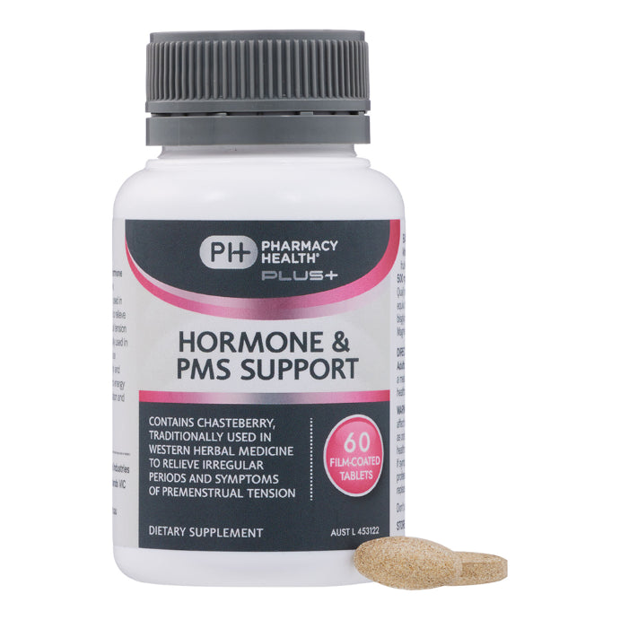 Pharmacy Health Plus Hormone & Pms Support 60 Tablets