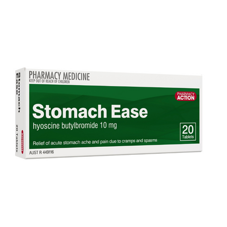 Pharmacy Action Stomach Ease 10mg 20 Tablets