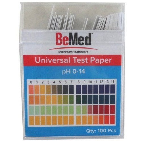 Bemed Litmus Paper Universal 100 Pcs