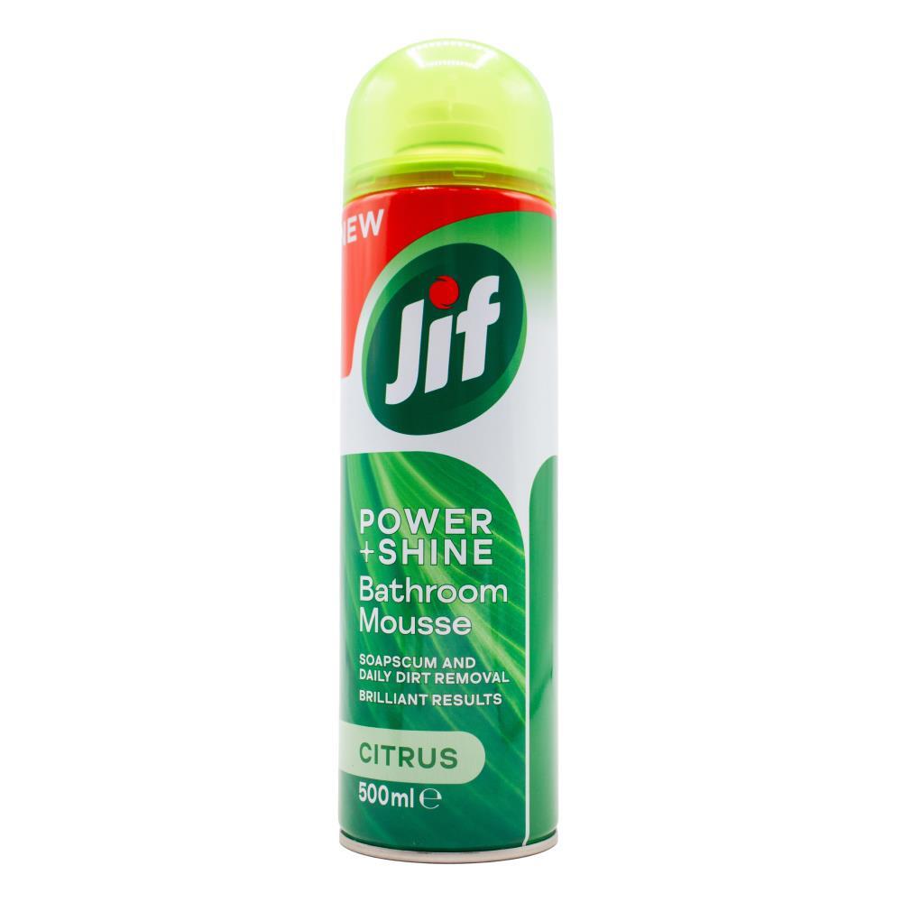 JIF Power & Shine Bathroom Mousse Citrus 500ml