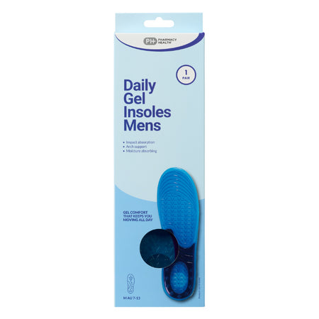 Pharmacy Health Daily Gel Insoles Mens 1 Pr