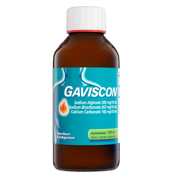 Gaviscon Peppermint Oral Liquid Suspension 500ml