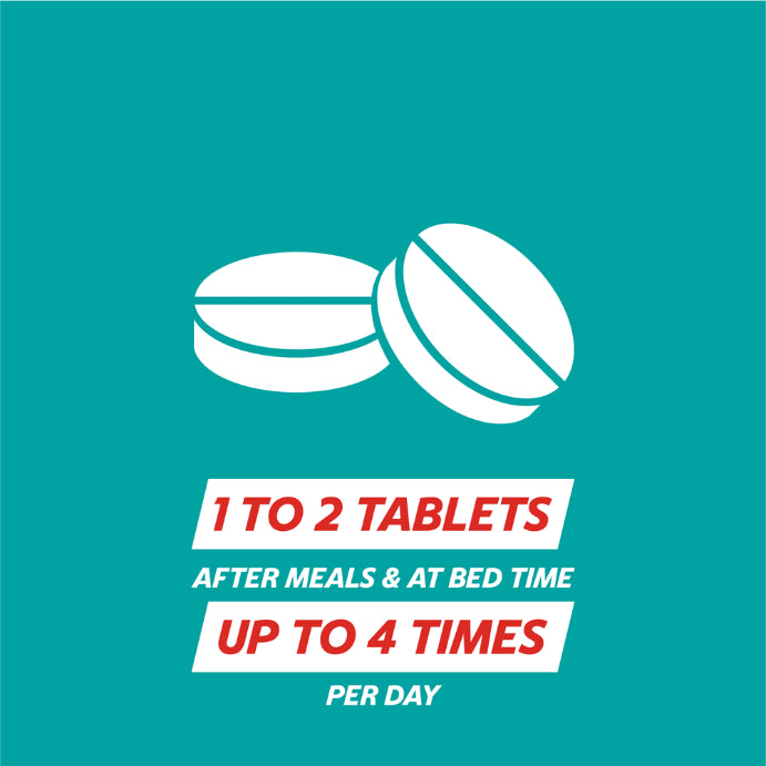 Gaviscon Extra Strength 500mg Chewable T 60