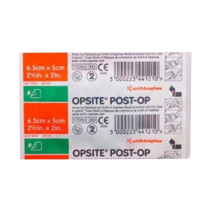 Opsite Post-operative 6.5cm X 5cm 100 Pack