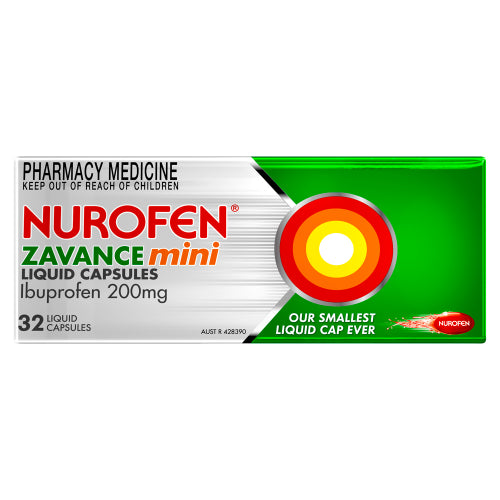 Nurofen Zavance Mini Liquid Capsules 32