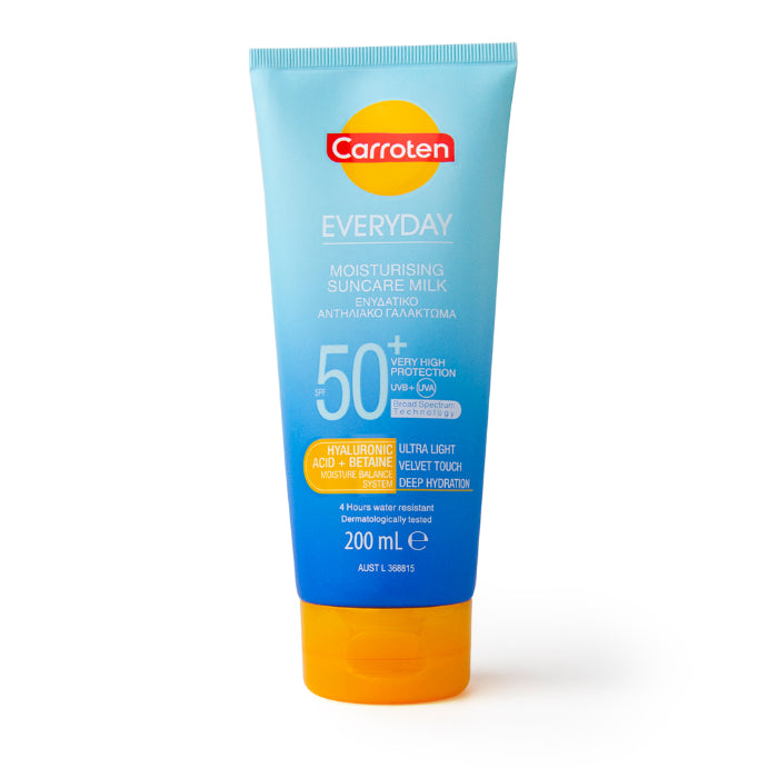 Carroten Everyday SPF50+ Moisturising Suncare Milk 200ml
