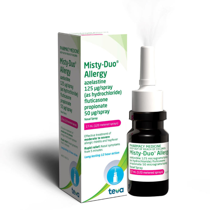 Misty-duo Allergy Nasal Spray 17ml Generic for Dymista