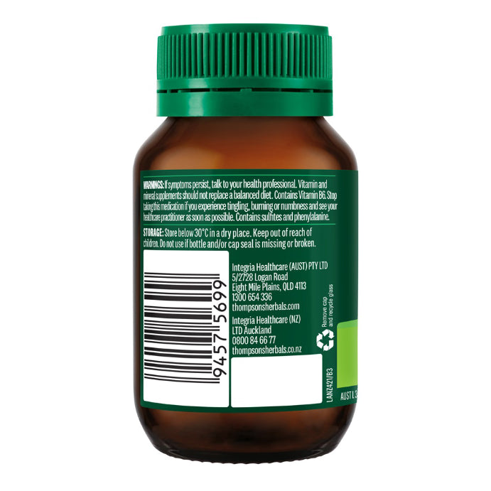 Thompson's Organic Magnesium 50 Tablets