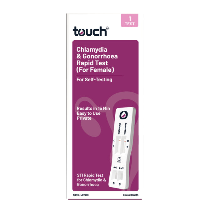 Touchbio Chlamydia and Gonorrhoea Rapid Test 1 Test