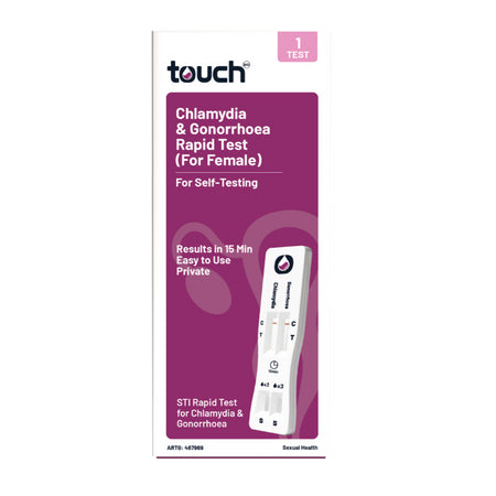 Touchbio Chlamydia and Gonorrhoea Rapid Test 1 Test