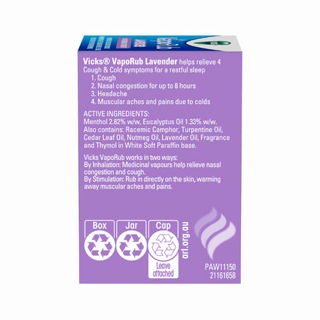 Vicks Vaporub Lavender 50g