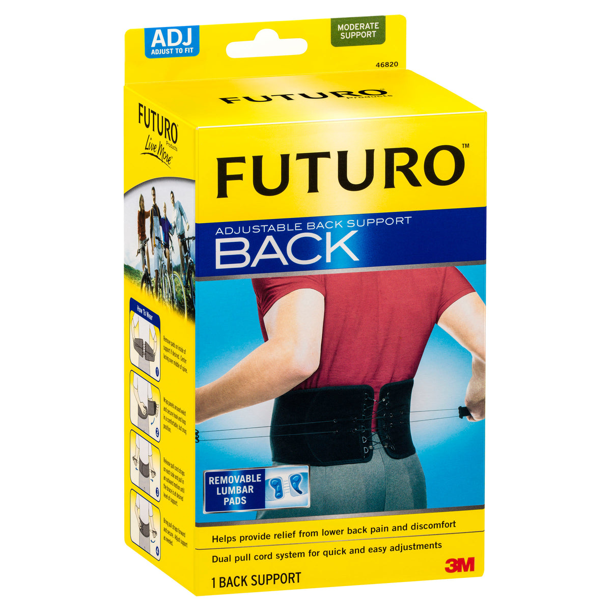 Futuro Easy Adjustable Back 1 Pack