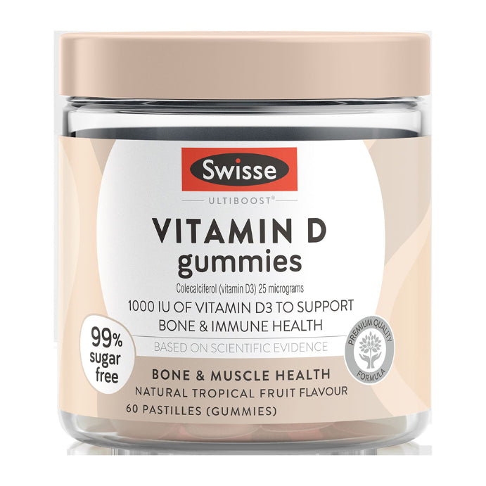Swisse Ultiboost Vitamin D Gummies 60 Pack
